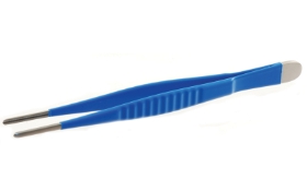 DeBakey Vascular Forceps, Insulated, Exposed Spring End, Jaw Width 1.6mm, Overall Length 9-1/4" (240mm) 